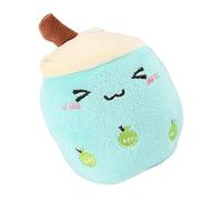 Jouets en peluche pour animaux de compagnie, jouet pour chien en peluche - Oreiller en peluche de thé à bulles en peluche douce - Animal en peluche mignon, oreiller câlin de dessin animé pour le confo