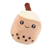 Jouets en peluche pour animaux de compagnie, oreiller en peluche, thé aux bulles, animal en peluche mignon, oreiller à thé en peluche réduit l'ennui et libère de l'énergie