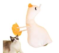 Jouets en peluche pour chat à l'à chat, jouets en peluche à l'à chat,Jouet mordant pour chat d'intérieur - Jouets à mâcher pour chat en forme d'oies de hibou, jouets d'à chat pour chaton mignon, jouet