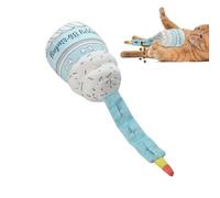 Jouets en peluche pour chiens, avec fuite de nourriture en forme de gâteau | Puzzle à mâcher agressif avec son interactif pour chiot doux et réaliste pour dressage, cour, parc, extérieur et intérieur