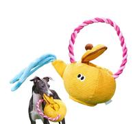 Jouets en peluche pour chiens, jouets à mâcher interactifs, jouet de remorqueur coloré pour chiens, drôle en peluche interactive pour animaux de compagnie, animaux en peluche, jouets