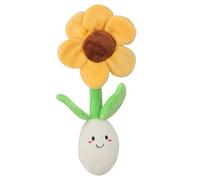 Jouets en peluche tulipe pour animaux de compagnie, jouet en peluche pour friandises pour chien | Jouet de friandises en peluche avec son en forme de fleur - Soulagement de la solitude et peluche inte