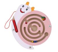 Jouets En Puzzle Magnétique En Bois Pour Enfant, Jeu De Labyrinthe Pour Une Éducation Précoce, Outil Pour Travailler Le Cerveau Des Petits, Accessoire Intellectuel