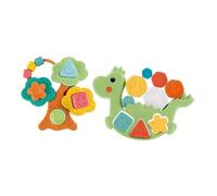 Jouets évolutifs - CHICCO - Lino Et Dino Et Son Baobab - Multicolore - 2 jouets - À partir de 12 mois
