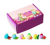 Jouets Extensibles Dans L'eau, Toucher Sûr Et Doux, 4,6 X 6,2 Cm, Œufs De Dinosaures À Couver, Œufs De Dinosaures Qui Poussent Dans L'eau, Jeu Polyvalent N'importe Où, Pour Cadeaux, Activités En Class