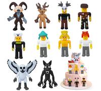 Jouets Figurines 99 Nuits dans la Forêt, 10 pièces Figurines 99 Nuits dans la forêt, 99 Nlg-hts In The Forest Personnages de Jeux, Figurines articulées 99 n-uits dans la forêt,pour Enfants Anniversair