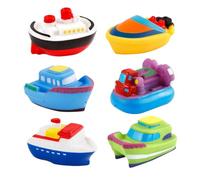 Jouets flottants - Bath & Pool Fun Set, Kit d'activités de Jeu d'eau pour Tout-Petits | Bateaux de Bain empilables, Jouets de Plage de développement visuel pour