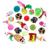 Jouets for Chat en Forme De Souris, Boules Pliables, Tunnel De Jeu for Chat, Tente Amusante for Chat, Fournitures De Souris, Poisson De Simulation, Accessoires for Chat(1)
