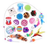 Jouets for Chat en Forme De Souris, Boules Pliables, Tunnel De Jeu for Chat, Tente Amusante for Chat, Fournitures De Souris, Poisson De Simulation, Accessoires for Chat(6)