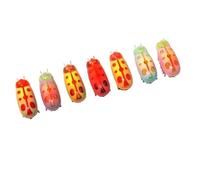 Jouets for chats Souris électrique luminescente Interactions avec les animaux de compagnie Insectes Scarabées Micro vers Jouet à retournement automatique Jouets for animaux de compagnie(1pc Luminous l