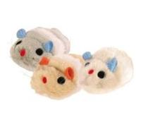 TRIXIE Ensemble de jouets en peluche 12 pièces