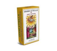 Jouets Grand etteilla - Tarot egyptien 78 Cartes avec livret explicatif Francais - Tarot divinatoire - voyance, cartomancie - Jeu grimaud