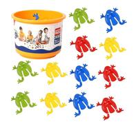 Jouets Grenouille pour - Jeux Éducatifs Amusants de Grenouille Sauteuse,12 Pièces Jouets Animaux Couleurs Vives | pour Garçons Filles Voyage Chambre Anniversaire Noël Pâques