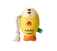 Jouets grinçants pour animaux de compagnie, jouets à mâcher en peluche pour chien intérieur | Jouets grinçants en peluche douce de poisson à tête bouffée, jouets à mâcher - Jouet à dents sonores, joue