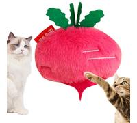 Jouets grinçants pour chat, jouets à mâcher en peluche pour chat - Jouets à mâcher en peluche à l'à chat et au et à la carotte - Jouets interactifs froissés pour chat, fournitures pour anima