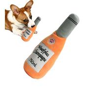 Jouets grinçants pour chien, jouets de dentition pour chiot | Jouets interactifs pour chiens de dessin animé Champagne - Jouets interactifs polyvalents pour chiots, pour s'amuser et apprendre pour pet