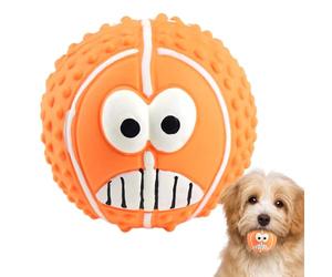 Jouets Grinçants Pour Chiens - Joue-ts Grinçats Pour Chens | Jouet Réutilisable Pour Chiot Et Chien Avec Visage Souriant | Joets Grinants Pour Chins, Pour Chiots Et Chatons De Petite Et Moyenne Ta
