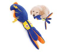 Jouets grinçants pour Chiens, Jouet de Poulpe,Toy de Chien Grincheux Doux | Accessoire de Dentition interactif pour Chiot pour Le Nouvel an Chinois, la Saint-Valentin, l'intérieur ou Le Plein air