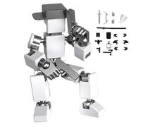 Jouets imprimés en 3D - Figurine de robot flexible, design mobile unique, modèle imprimé en 3D modifiable, jouet de collection artistique | Artisanat de peinture pour , affichage éducatif, déco