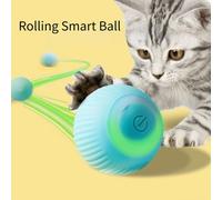 Jouets intelligents pour chats, boule roulante automatique, jouets électriques interactifs pour l'entraînement des chats, jouets pour chaton mobiles pour jouer en intérieur Smart Pink Ball 01