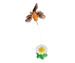 Jouets Interactifs Chat Canne - Stylish à Pêche Électrique, Ergonomic, Ventouse, Oiseau Volant, avec Plumes pour Jouet d'Éveil | Multipurpose Outdoor Indoor Utility High-Performance Premium