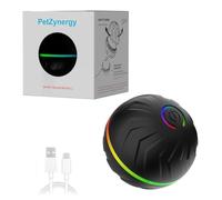 Jouets interactifs en mouvement pour chiens, balle roulante active pour chiens | Balle automatique pour animaux de compagnie - Balle à mâcher pour chien rechargeable par USB, fournitures pour