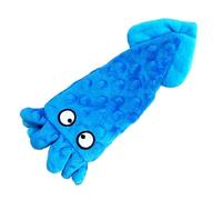 Jouets interactifs en peluche pour chien, calmar | Jouets colorés pour chiens en peluche de calamar froissé, jouets pour chien en peluche 9,8 pouces, jouet pour chien