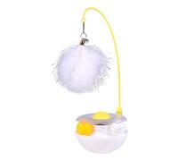 Jouets interactifs en plumes pour chat | Balles d'exercice et clochettes pour chats d'intérieur - Jouet pour animaux de compagnie pour l'exercice et le jeu