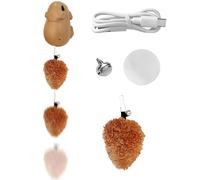 Jouets interactifs pour chat - 7,5 x 11,5 cm - Jouet pour chat mobile activé par capteur automatique, balles de jeu d'intérieur mignonnes pour faire de l'exercice | Jouet divertissant pour chats de