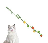 Jouets interactifs pour chat - Balle teaser rétractable amusante, jouets pour chat avec action roulante, jouet de jeu pour en intérieur, équipement d'exercice pour petites et moyennes races, vo