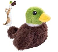 Jouets interactifs pour chat | Jouet en peluche avec batterie & design réaliste | Jouets stimulants pour chats - Squequeeze d'animaux pour l'intérieur, la chasse et le grattage pour une stimulation