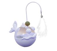 Jouets interactifs pour Chat - Jouet pour Chaton chassant l' à Chat, Distributeur de friandises sensoriel avec pour Stimulation mentale, Chasse, entraînement, Ennui