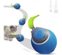 Jouets interactifs pour chat qui encouragent l'exercice et le jeu - Jouet pour chat à queue rapide - Engage les instincts de chasse des chats - Rechargeable par USB - Trois modes - Jouets intelligents