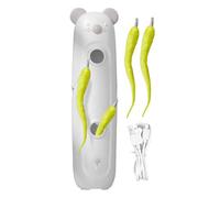 Jouets interactifs pour chats | Capteur intelligent Fournitures d'entraînement - Jouet pour chats avec plumes | Pour jeu quotidien, exercice, prévention de l'ennui, libération, énergie et activité