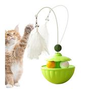 Jouets interactifs pour chats - Jeu avec boules d'herbe à chat | Canne à chat Jouet de proie | pour chatons petits, moyens et grands, terrasses, vérandas, jardins