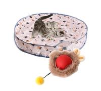 Jouets Interactifs Pour Chats - Jouet Mobile Avec Balle Roulante | Housse De Chasse Automatique Rechargeable Oxford Pour L'entraînement, Le Jeu, La Chasse, Les Divertissements, Noël, Halloween, Les An