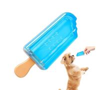 Jouets interactifs pour chien à mâcher | Jouet interactif en forme de crème glacée en silicone pour apaiser l'enrichissement mental, les chiots âgés, caniche, maison, voyage, extérieur, intérieur