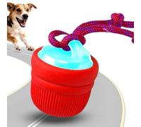 Jouets interactifs pour chien - Balle imperméable et résistante aux morsures, jouet automatique avec corde durable, balle active pour animal domestique avec extérieur robuste pour petit, moyen et