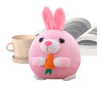 Jouets Interactifs Pour Chien | Balle Rebondissante Chiot Avec Couverture En Peluche | Jouets À Mâcher Interactifs Couineurs Pour Chien,Lutte Contre L'Ennui Des Chiots Et Enrichissement Du Jeu À La Ma