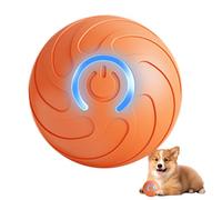Jouets Interactifs Pour Chien, Jouet Bille Roulante Automatique Rechargeable Par USB Avec Lumière LED, Balle Rotative Activée Automatiquement Par Contacts Pour Chiot Jouet électronique Pour Chat Chien