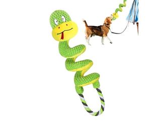 Jouets interactifs pour chiens avec son criant - Jouets interactifs pour chiots - Multifonctionnel en peluche et corde à mâcher avec son pour dresser les chiens de petite, moyenne et grande taille