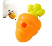 Jouets interactifs pour chiens en dentition pour chiots - Accessoire interactif en forme de carotte pour jouer et s'entraîner
