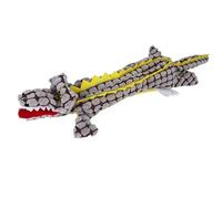 Jouets interactifs pour chiens qui grincent - Jouets en peluche pour chiens qui grincent | Jolie en peluche pour animaux en peluche, crocodile interactif doux avec son grincé