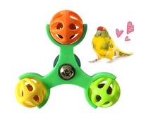 Jouets Interactifs pour Oiseaux - Moulinet d'Enrichissement Résistant aux Becs pour Oiseaux | Jouet À Mâcher avec Roue Tournante | pour Inséparables Calopsittes Canaris Aras Perruches