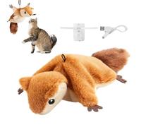 Jouets interactifs pour oiseaux pour chats - Action réaliste de battement et de , jeu activé par le mouvement avec à chat, accessoire d'exercice pour chaton pour divertissement en