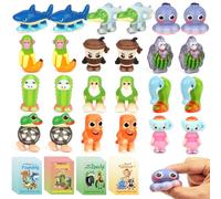 Jouets italiens en forme de cerveau, jouets spongieux lents en vrac pour enfants, jouets sensoriels Tralalero Tralala, Brainrot Meme Shark Squishy pour soulager le stress