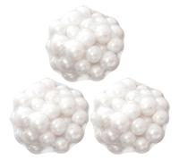 Jouets, Jouets Squish, 3 pièces balles Anti-Stress en Perles Amusantes, Compression Souple et Flexible, Portable Facile à Nettoyer, Anti-Stress pour Adultes et Enfants