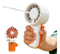 Jouets lanceurs d'eau - Ventilateur portable avec pistolet à eau | Jouet aquatique pour se rafraîchir | pour extérieur, jardin, plage, piscine, camping et jeux de plein air