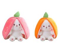 Jouets Lapin Muppet, Lapin en Peluche, 18 cm Cache-Cache Lapin de Pâques en Peluche