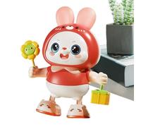 Jouets Lapin Pour | Avec 48 Chansons Chante et Danse Animal,Jouet Électrique Interactif en Forme de Lapin | Pour Entraînement De Levage Tête Nursery Étagère Livres